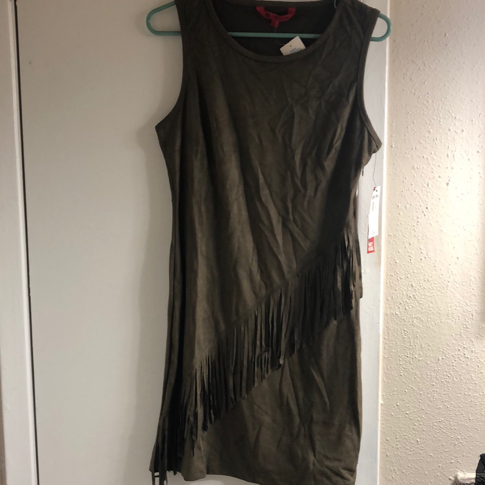 Moss Green Dress